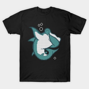 Pixel Hammer Shark - low-bit graphics - gift idea T-Shirt